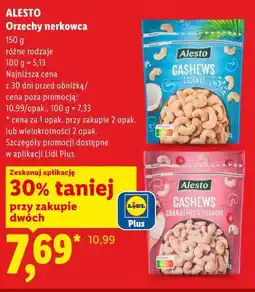 Lidl Alesto Orzechy nerkowca oferta