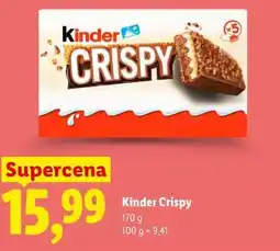 Lidl Kinder Crispy oferta