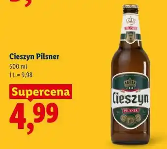 Lidl Cieszyn Pilsner oferta