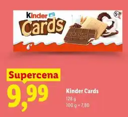 Lidl Kinder Cards oferta