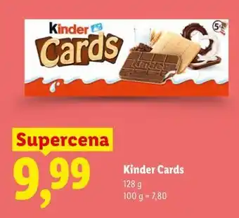 Lidl Kinder Cards oferta
