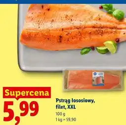 Lidl Pstrąg łososiowy, filet, XXL oferta
