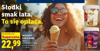 Lidl WILLISCH Lody w kubku oferta