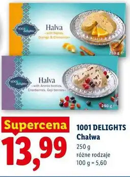 Lidl 1001 DELIGHTS Chałwa oferta