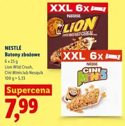 Lidl Nestlé Batony zbożowe oferta