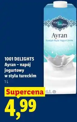 Lidl 1001 DELIGHTS Ayran - napój jogurtowy w stylu tureckim oferta