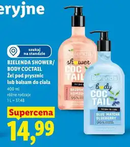 Lidl BIELENDA SHOWER/ BODY COCTAIL Żel pod prysznic lub balsam do ciała oferta