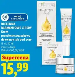 Lidl BIELENDA DIAMENTOWE LIPIDY Krem przeciwzmarszczkowy do twarzy lub pod oczy oferta