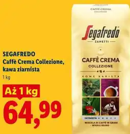 Lidl Segafredo Caffè Crema Collezione, kawa ziarnista oferta
