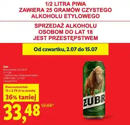 Lidl Żubr Dwunastosztuk oferta