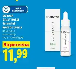 Lidl SORAYA DAILY BASIS Serum lub krem do twarzy oferta