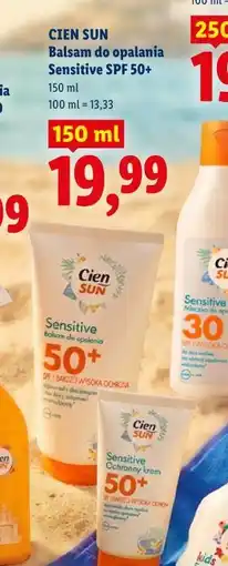 Lidl Balsam do opalania oferta