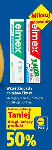 Lidl Wszystkie pasty do zębów Elmex oferta