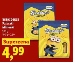 Lidl BESKIDZKIE Paluszki Minionki oferta