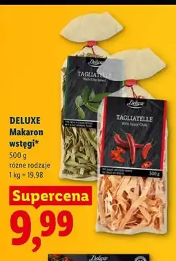 Lidl DELUXE Makaron wstęgi oferta