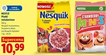 Lidl Nestlé Płatki śniadaniowe oferta