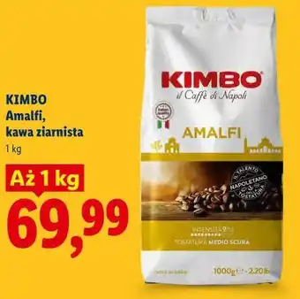 Lidl Kimbo Amalfi, kawa ziarnista oferta