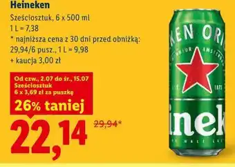 Lidl Heineken oferta