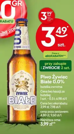 Żabka Piwo Żywiec Białe 0.0% oferta
