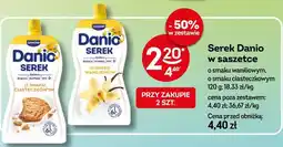 Żabka Serek Danio w saszetce oferta