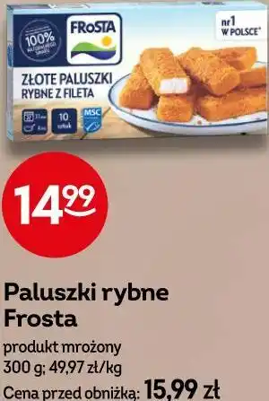 Żabka Paluszki rybne Frosta oferta