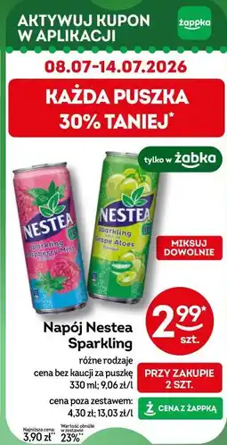 Żabka Napój Nestea Sparkling oferta