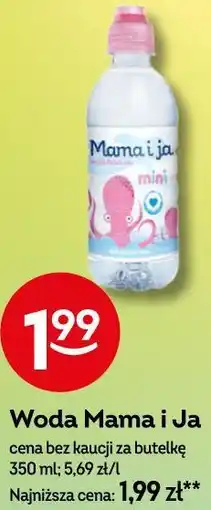 Żabka Woda Mama i Ja oferta