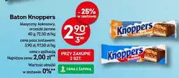 Żabka Baton Knoppers klasyczny, kokosowy, orzeszki ziemne oferta