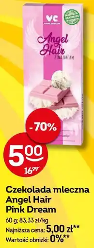 Żabka Czekolada mleczna Angel Hair Pink Dream oferta