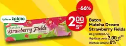 Żabka Baton Matcha Dream Strawberry Fields oferta
