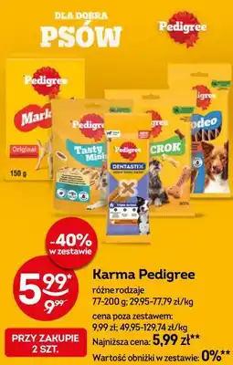 Żabka Karma Pedigree różne rodzaje oferta