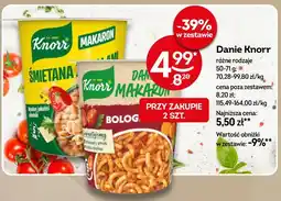 Żabka Danie Knorr oferta