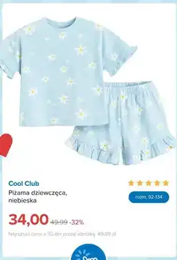 Smyk Piżama dziewczęca Cool Club niebieska oferta