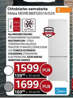 Kakto Chłodziarko-zamrażarka Midea oferta