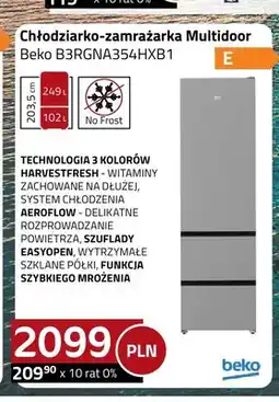 Kakto Chłodziarko-zamrażarka Multidoor Beko oferta
