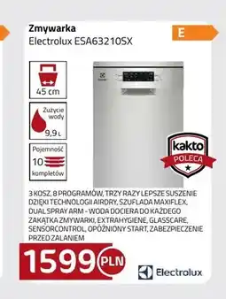 Kakto Zmywarka Electrolux ESA63210SX oferta