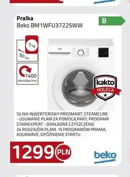 Kakto Pralka Beko BM1WFU37225WW oferta