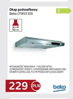 Kakto Okap podszafkowy Beko CFB5310X oferta