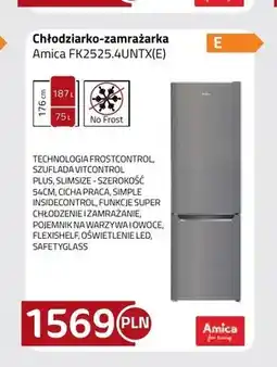 Kakto Chłodziarko-zamrażarka Amica FK2525,4UNTX(E) oferta