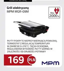 Kakto Grill elektryczny MPM MGR-09 m oferta
