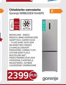Kakto Chłodziarko-zamrażarka Gorenje NRB620E61x4WFE oferta