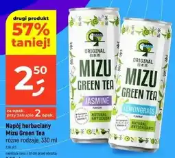 Dealz Napój herbaciany Mizu Green Tea Lemongrass oferta