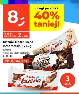 Dealz Batoniki Kinder Bueno 3-pak oferta