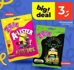 Dealz Żelki Zozole Minionki A-Lister Attitude oferta