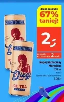 Dealz Napój herbaciany Maradona Ice Tea Lemon oferta