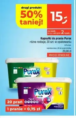 Dealz Kapsułki do prania Purox Color oferta