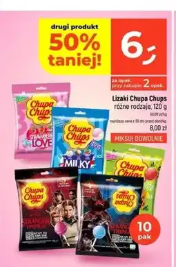 Dealz Lizaki Chupa Chups Strawberry Love 10-pak oferta