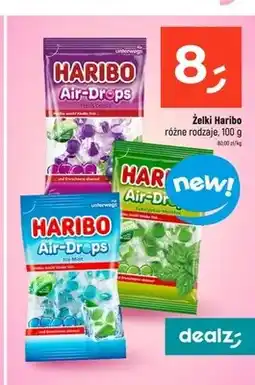 Dealz Żelki Haribo Air-Drops Fresh Cassis oferta