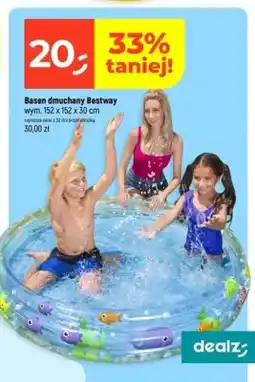 Dealz Basen dmuchany Bestway wym. 152x152x30 cm oferta