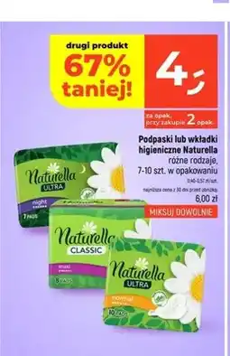 Dealz Podpaski Naturella Ultra Night oferta